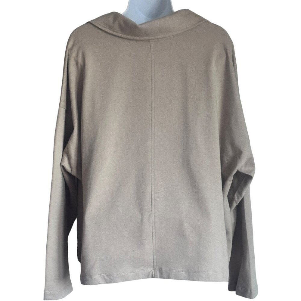 NWOT - Banana Republic Johnny Collar Polo in Whiskey Brown Size XL - Picture 5 of 9